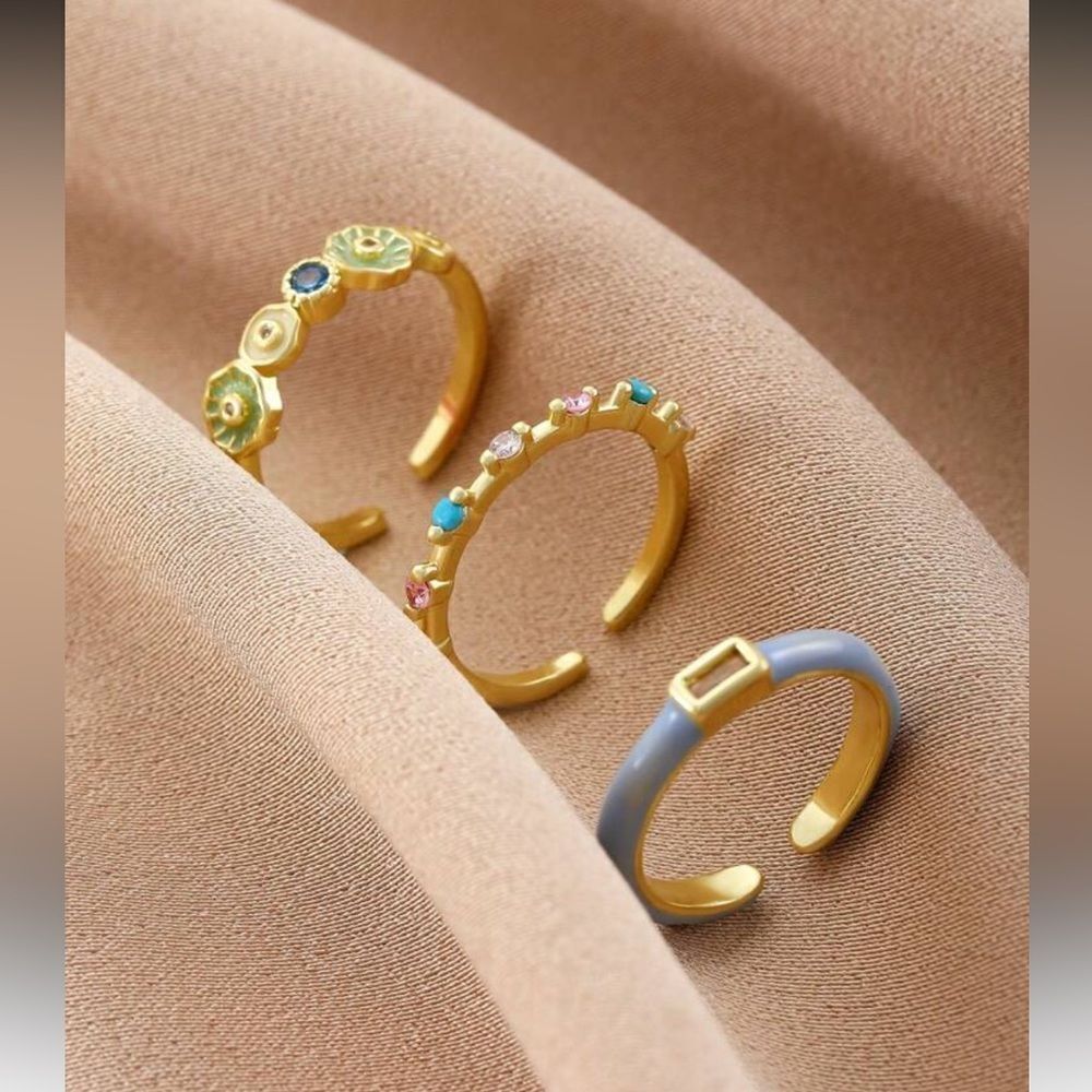 Multicolor Ring Set S1012